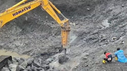 Proyek pembangunan 2 cekdam di Lumajang dikebut.