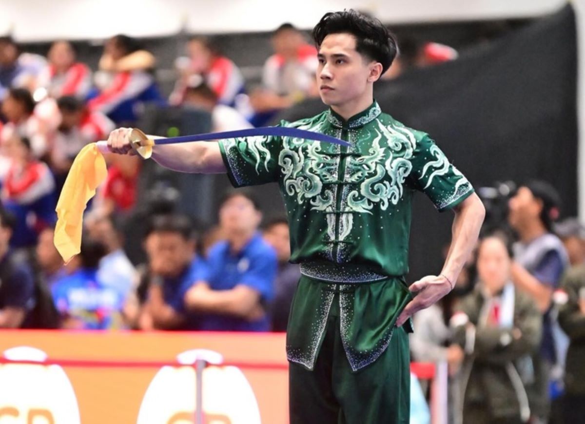 Atlet wushu Indonesia, Seraf Naro Siregar.