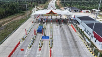 Jalan Tol Betung-Tempino-Jambi Seksi Bayung Lencir-Simpang Ness.