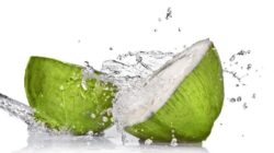 Konon air kelapa bagus untuk melancarkan haid.
