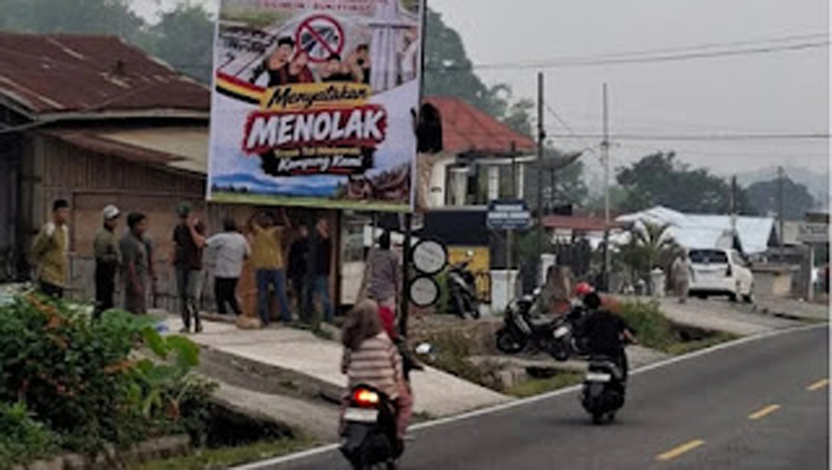 Penolakan tol Sicincin - Bukittinggi