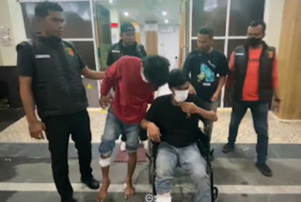 Dua pelaku jambret HP ditembak petugas
