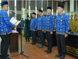 Sekda Sumbar Lantik Empat Pejabat Administrator
