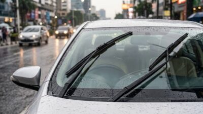 Wiper mobil tiba-tiba menyala sendiri dan tidak mau berhenti meski tuas sudah dimatikan membuat pengemudi khawatir.