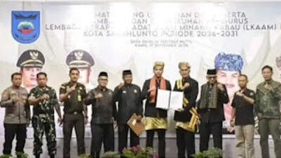 Pelantikan LKAAM kota sawahlunto.