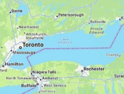Apple Ikut Ubah Nama Danau Ontario Jadi Lake America untuk Pengguna AS