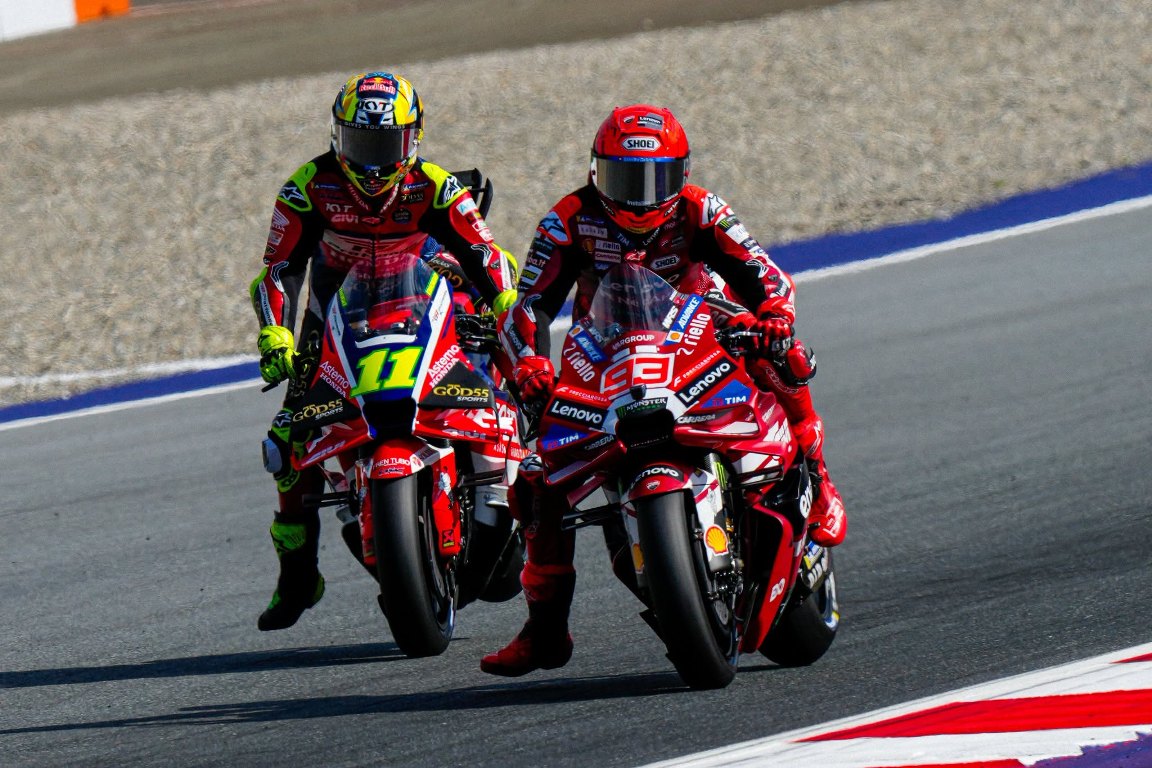 Marc Marquez jadi pembalap tercepat di latihan bebas 2 MotoGP Austria 2026 jelang kualifikasi.