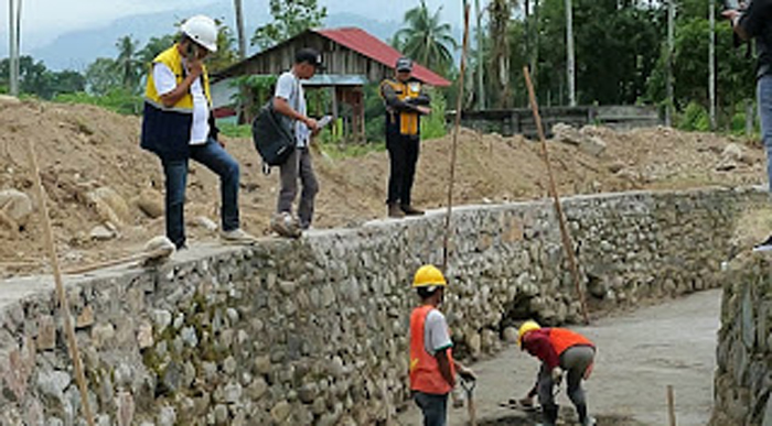 Dinas PUPR Kota Padang Percepat Pengerjaan 21 Paket Fisik Infrastruktur Pengendali Banjir.