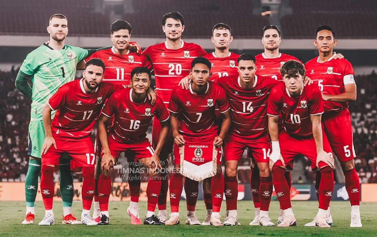 Timnas Indonesia akan masuk Divisi 2 AFC Nations League.