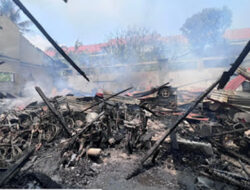Gudang Pertanian Pessel Terbakar, Rugi Rp1,5 Miliar