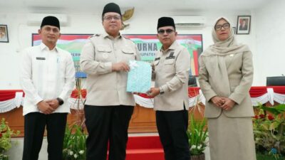 Bupati Sampaikan Jawaban Atas Pandangan Fraksi DPRD Terhadap Ranperda Perubahan APBD 2026