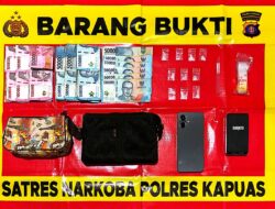 Polisi Tangkap Perempuan di Timpah, 10 Paket Sabu dan Uang Rp6,3 Juta Diamankan