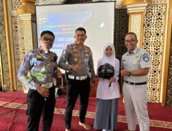 Jasa Raharja Edukasi Siswa SMAN 1 X Koto Singkarak tentang Pertolongan Pertama Gawat Darurat