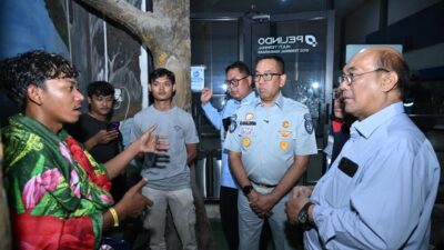 Pastikan Pelayanan Maksimal, Dirut dan Dirops Jasa Raharja Tinjau Langsung Penanganan Korban KM Virgo Transport 8