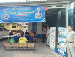 JR Sumbar Bersama Ditlantas dan Bidokes Polda Gelar Pelayanan Kesehatan Gratis