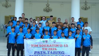 Gubernur Mahyeldi Dorong SSB Jadi Fondasi Pembinaan Sepak Bola Sumbar