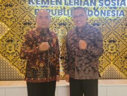 Perkuat Mutu Kesiapsiagaan Bencana Lewat Aplikasi Sapilin, Sekda Sumbar Temui Dirjen Linjamsos