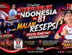 Artis Minang Meriahkan Malam Resepsi HUT RI ke-81 Kabupaten Solok