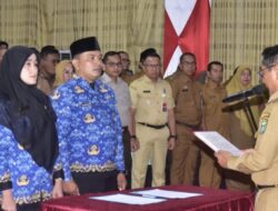 Bupati Padang Pariaman Lantik 56 Pejabat, Buktikan Kemampuan Penuhi Tuntutan Layanan Publik