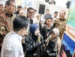 Lukisan “Luka Bencana” Anak Pariaman di Jakarta Memukau