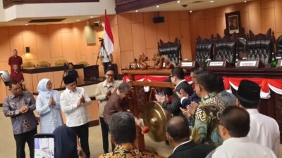 Ketua MPR RI, Ahmad Muzani membuka Simposium Nasional KAHMI di Gedung DPR/MPR, Rabu (9/9/2026)
