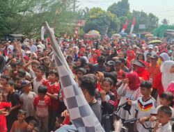 Ribuan Masyarakat Aek Paing Ikuti jalan Santai Bersama Anggota DPRD Surianto