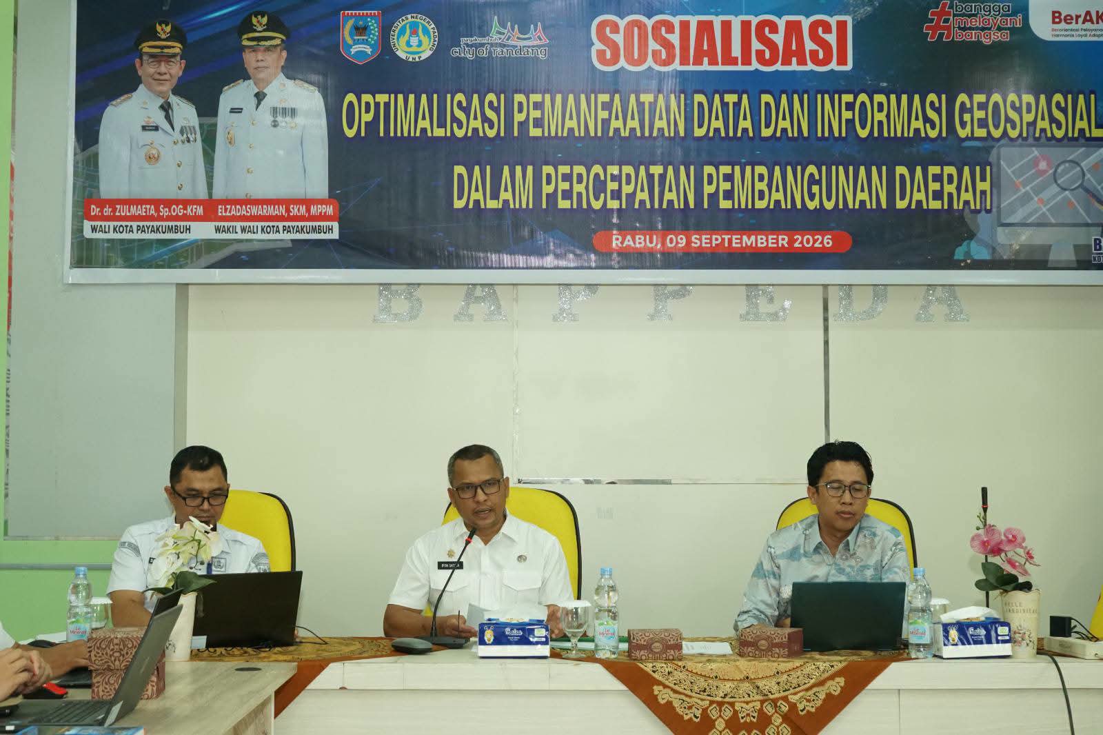 Pemko Payakumbuh Perkuat Data Geospasial untuk Perencanaan Pembangunan yang Lebih Tepat Sasaran