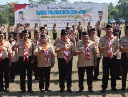 Dandim 0714/Salatiga Hadiri Upacara Hari Pramuka ke-65 Tingkat Kota Salatiga