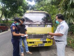 Jasa Raharja Sumbar Bersama Tim Pembina Samsat Gelar Operasi Gabungan di Padang Pariaman