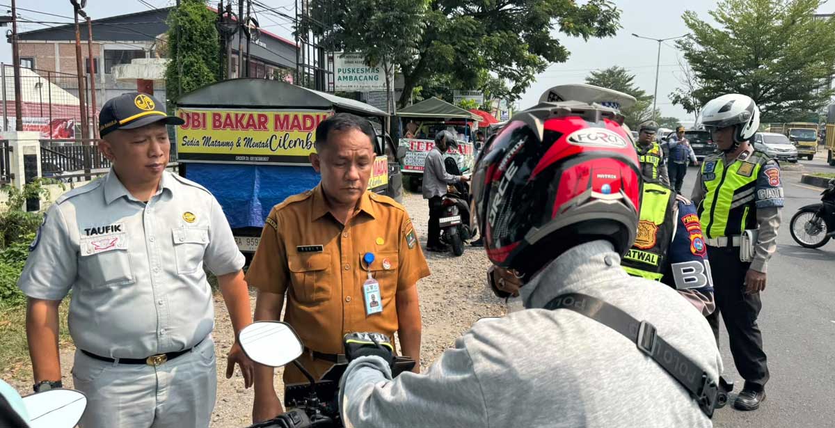 Jasa Raharja Sumbar Bersama Stakeholder Gelar Operasi Gabungan di Jalan Bypass Kuranji