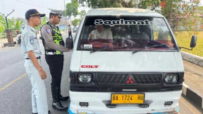 Jasa Raharja Sumbar Bersama Tim Samsat Kota Solok Gelar Operasi Gabungan