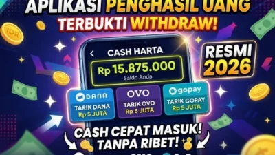 Ilustrasi Aplikasi Penghasil Uang Terbaru.
