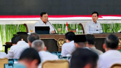 Presiden Prabowo Subianto dan Wapres Gibran Rakabuming Raka.