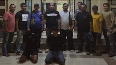 Pelaku curanmor ditangkap Tim Klewang Polresta Padang.
