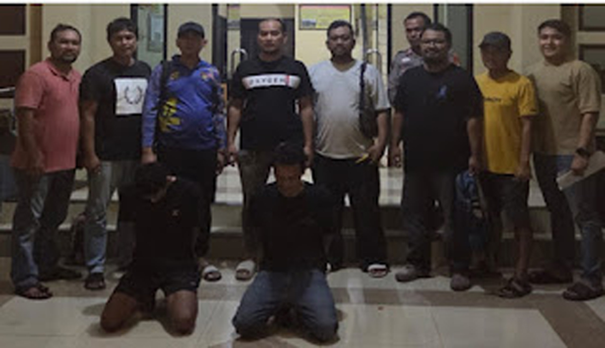 Pelaku curanmor ditangkap Tim Klewang Polresta Padang.
