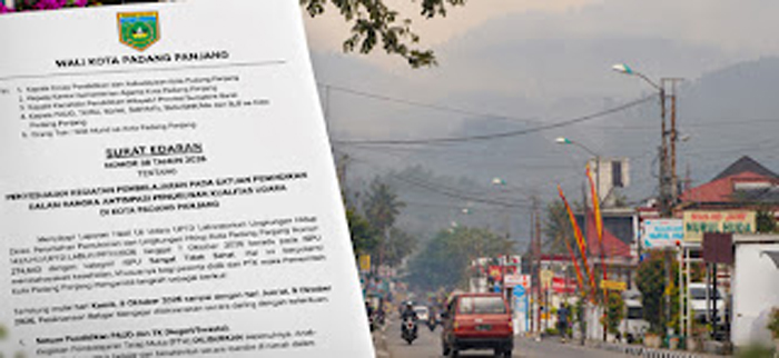 Pemko Padang Panjang kembali menerapkan pembelajaran daring.