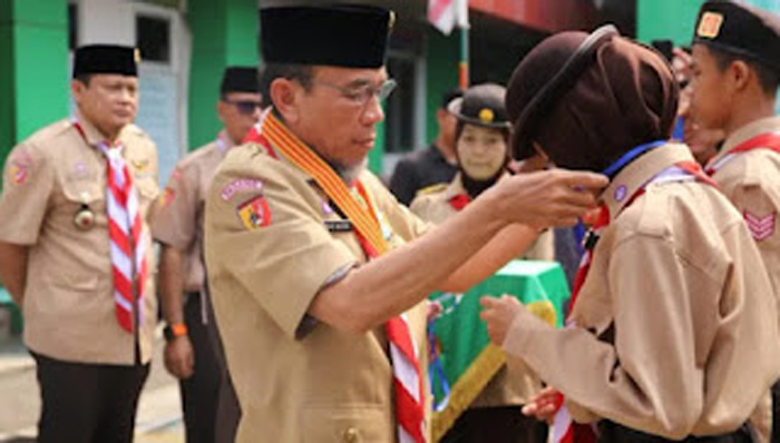 Wakil Wali Kota Padang, Maigus Nasir, membuka Chatalist Scout Competition (CSC).