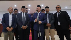 Ketua DPD RI Sultan B. Najamudin saat penjelaskan.