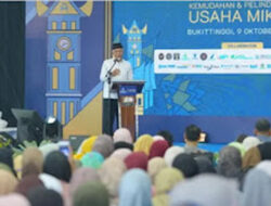 Pemprov Sumbar Perkuat 740 Ribu UMKM, Dorong Legalitas dan Modal