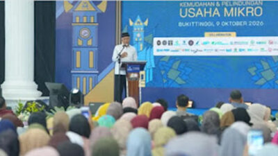 Pemprov Sumbar Perkuat 740 Ribu UMKM, Dorong Legalitas dan Modal