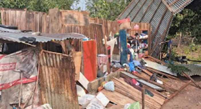 Hujan disertai angin kencang menerjang Maubeli, TTU.