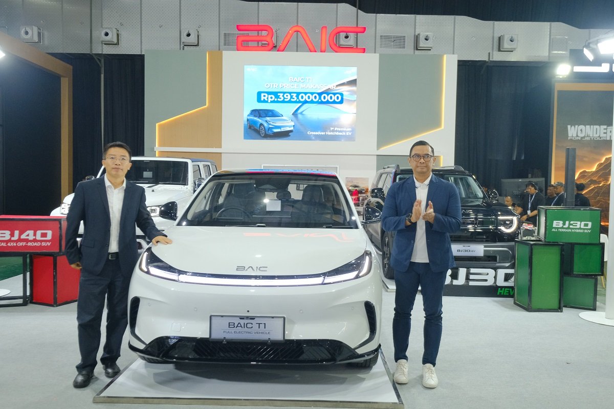 BAIC Bawa 4 Mobil ke GIIAS Makassar 2026, Ada SUV Hybrid hingga Mobil Listrik.