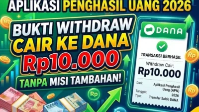 Ilustrasi Aplikasi Penghasil Uang Terbaru.