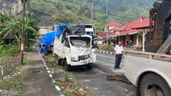 Kecelakaan beruntun terjadi di Jalan Raya Bukittinggi-Padang Panjang