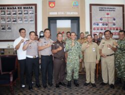Forkopimda Kabupaten Semarang Beri Kejutan Sambangi Kodim