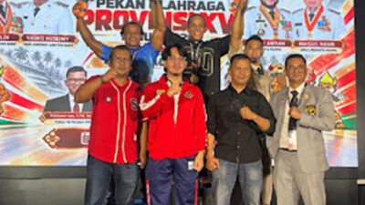 Padang Juara Umum Binaraga Porprov XVI Sumbar 2026