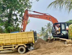 Sungai Kampung Lapai Mulai Dikeruk untuk Mengatasi Banjir