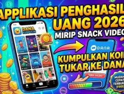Aplikasi Penghasil Uang 2026, Nonton Video Dapat Koin