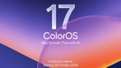 realme akan mengadopsi ColorOS 17 sebagai sistem operasi barunya menggantikan realme UI.