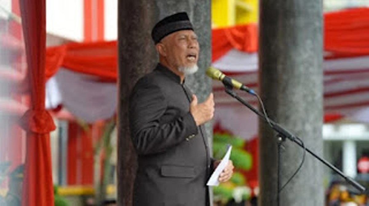 Gubernur Sumatera Barat (Sumbar), Mahyeldi Ansharullah